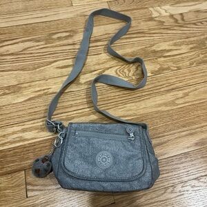 Kipling Gray Crossbody Bag